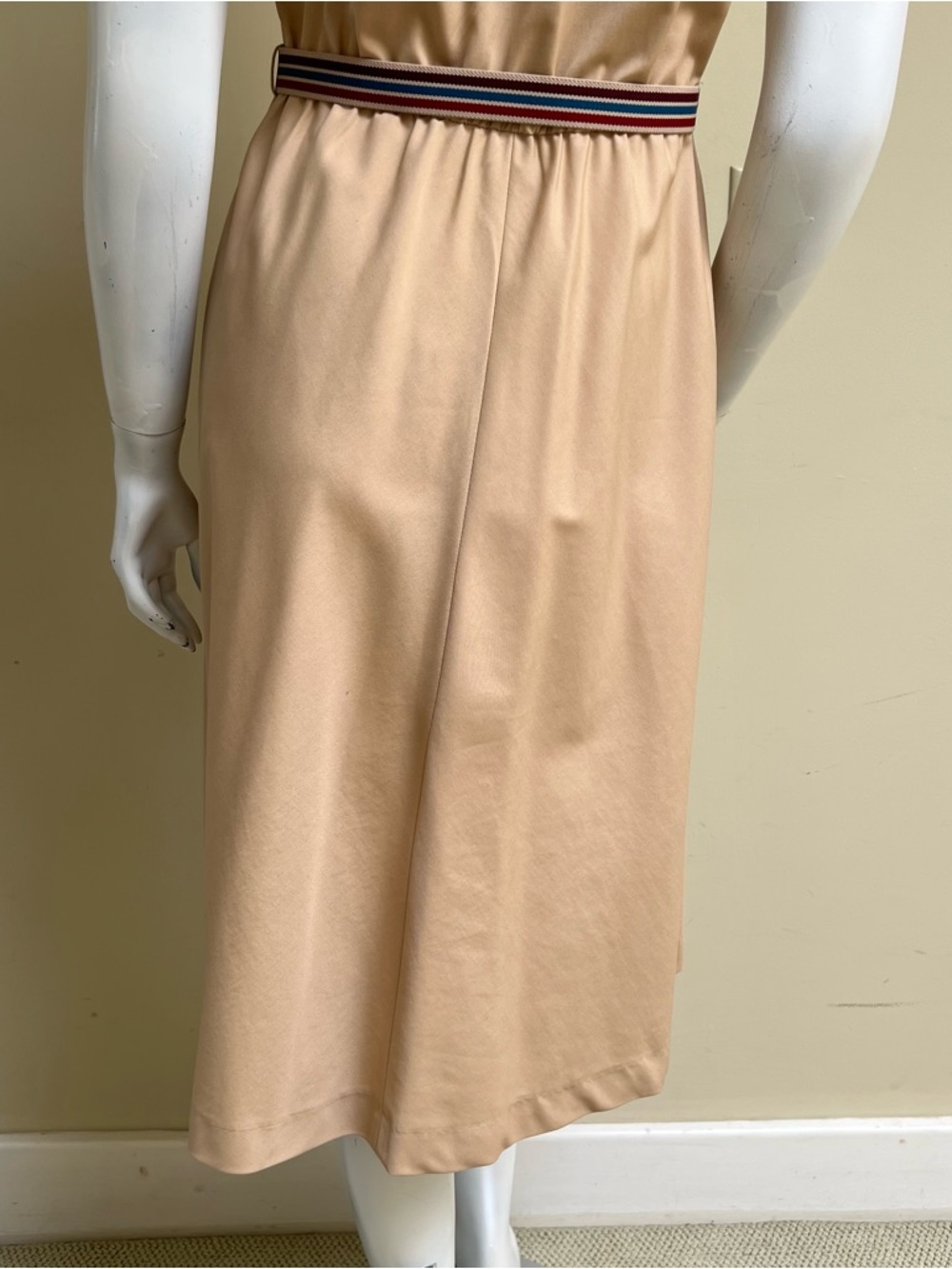 Vintage Sasson Khaki Dress - Picture 6 of 12